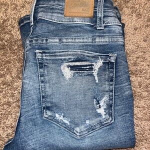 BKE Stella Mid-Rise Blue Jeans